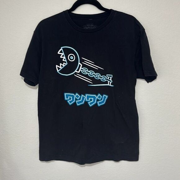 Universal Studios Mens Black Super Nintendo World Print T‎ Shirt Size Large - Picture 1 of 7